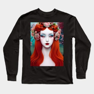 Pail Red Haired Vampire Long Sleeve T-Shirt